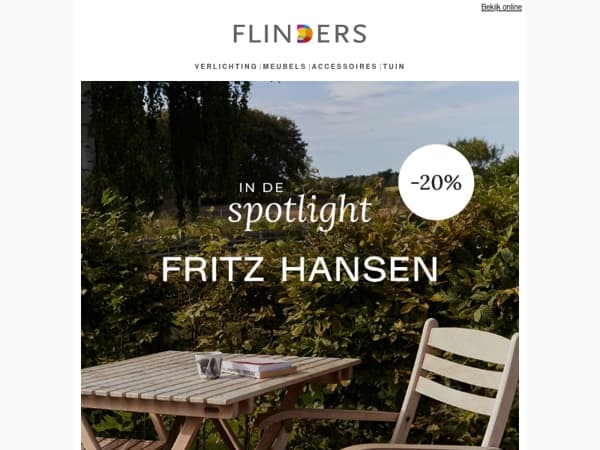 -20% op verfijnd Deens design: Fritz Hansen 🤎