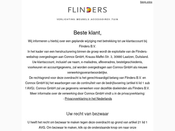 Belangrijke informatie over de toekomst van uw Flinders-account