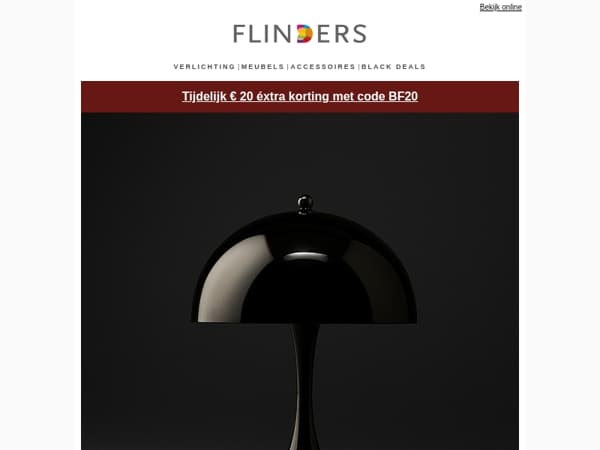 🚨 Ontvang € 20 EXTRA korting op je order!