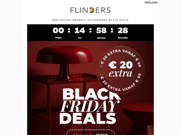 Designfan, dit is je final call ⌛ | Acties tot -60%