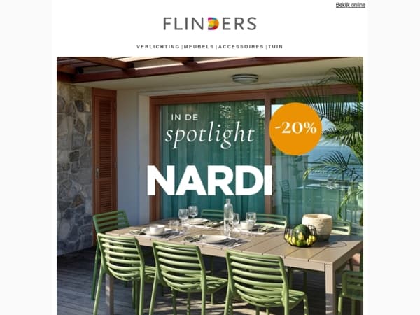 -20% op ons nieuwste merk: Nardi 🌳