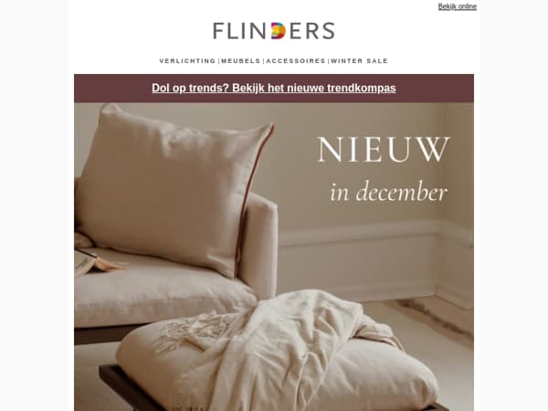 Ontdek nieuw design in december 🤍