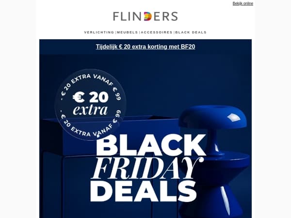 🖤 Mis het niet: Black Friday start NU 🖤