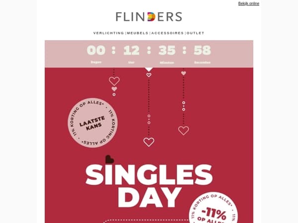 Verliefd op design? -11% EXTRA op alles* 😍