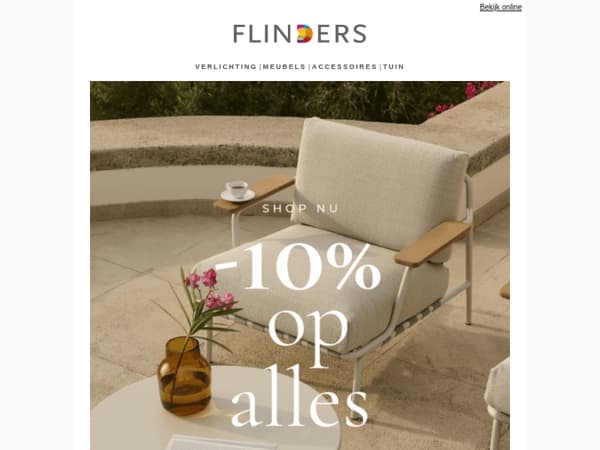🧡 10% EXTRA korting op alles*