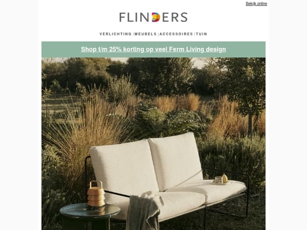 Creëer een mediterrane oase met Ferm Living 🌴