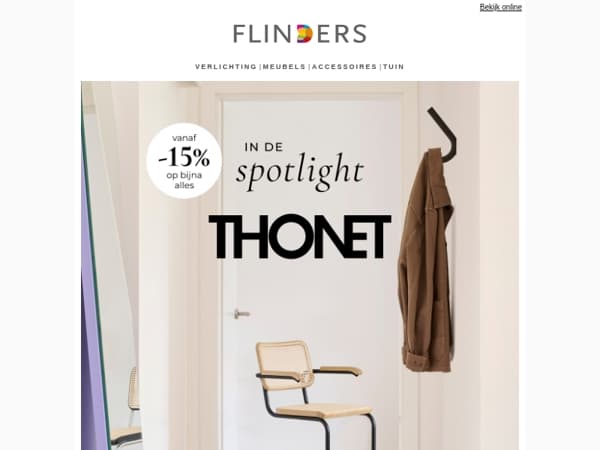 Thonet: innovatief & duurzaam design 🖤
