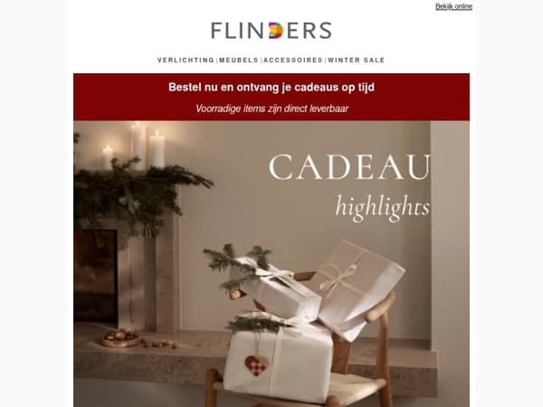 ⏳ Laatste kans: bestel je kerstcadeaus op tijd!