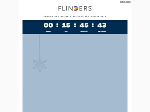 ⏳ LAATSTE KANS | Tot 80% korting ❄️