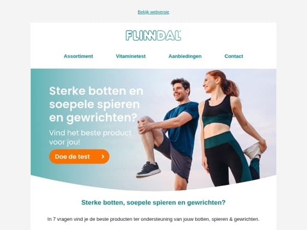 Sterke botten en soepele spieren & gewrichten? - Doe de test! 💪🏽