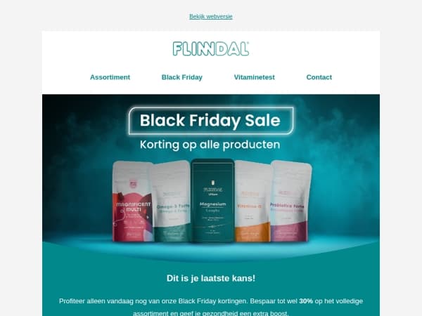 Alleen vandaag nog⏰ Tot 30% korting