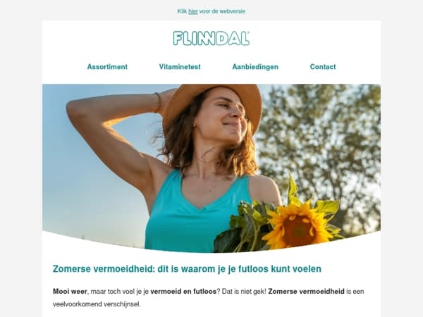 Moe bij warm weer? Dit is waarom | Zo geniet je optimaal van de zomer