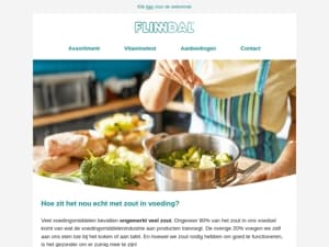 Zout in voeding | 5 tips om makkelijk zout te minderen