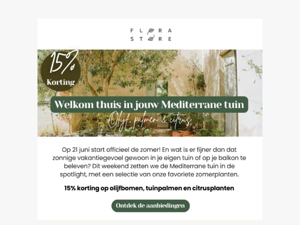 Haal de Mediterrane zomer in huis