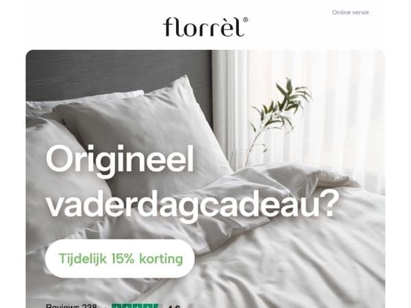 Vaderdagdeal voor vaders die wel wat extra rust verdienen