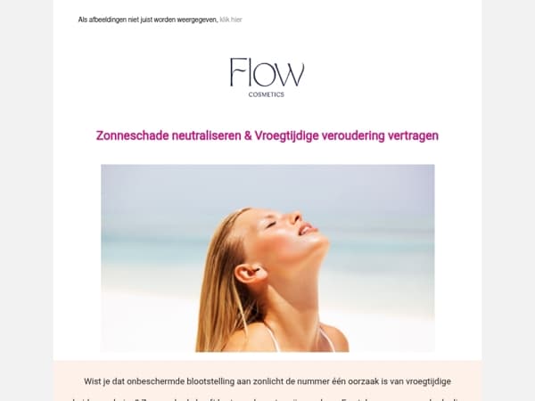 ✅☀️ Zonneschade neutraliseren
