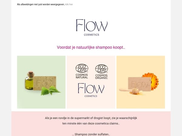 Voordat je natuurlijke shampoo koopt..