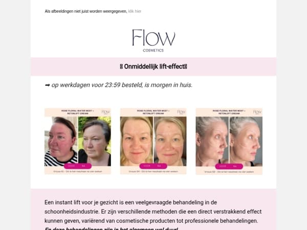 Onmiddellijk lift-effect