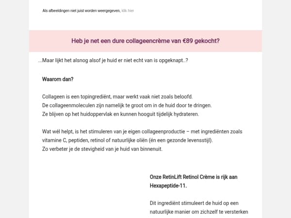 Waarom werkt je dure