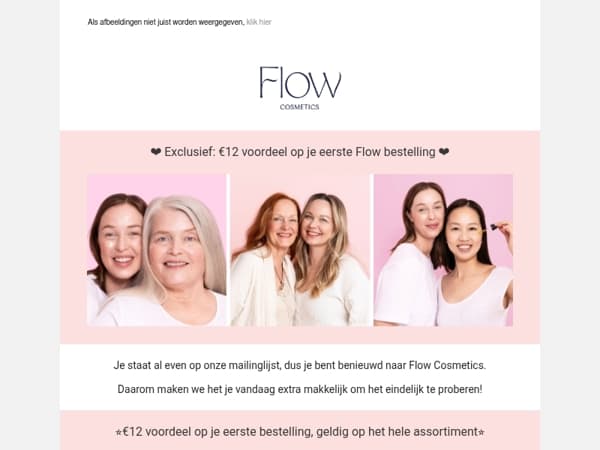 Exclusief: €12 voordeel