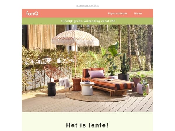 Het is lente! 🌿☀️