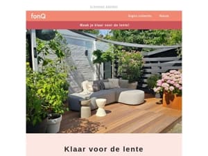 Klaar voor de lente!
