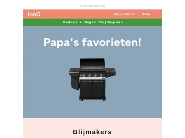 Papa’s favorieten