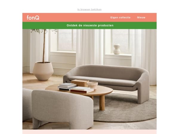 New in! Ontdek de nieuwste items
