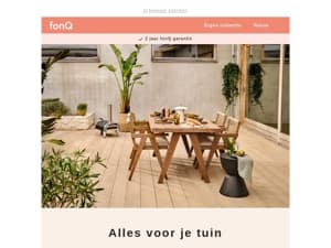 Alles voor een fijne tuin