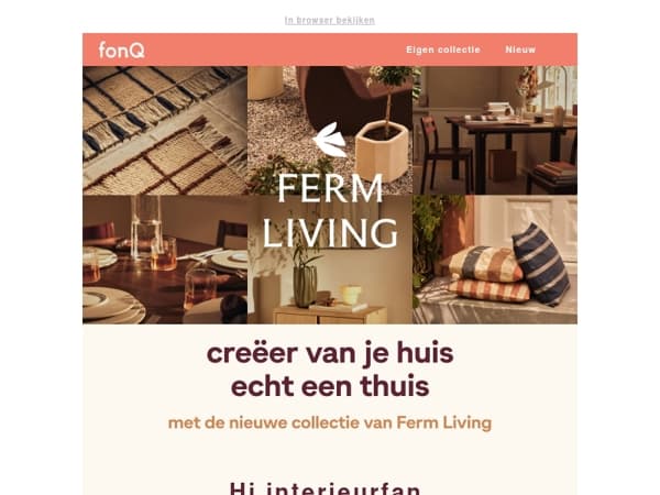 Nieuwe collectie van Ferm Living