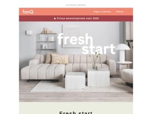 Frisse wooninspiratie voor 2025