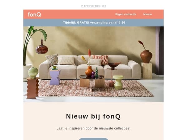 Shop de nieuwste producten bij fonQ