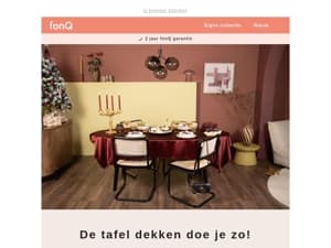 De tafel dekken doe je zo!