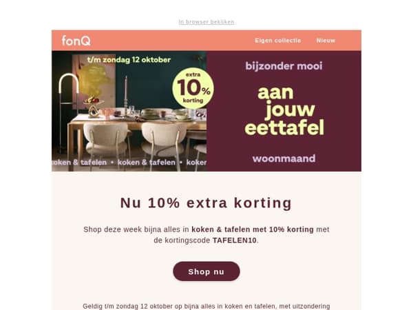 Bijzonder koken & tafelen met fonQ