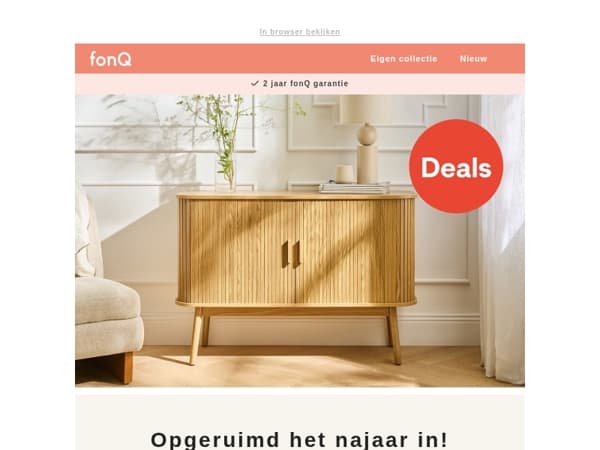 Opgeruimd het najaar in!