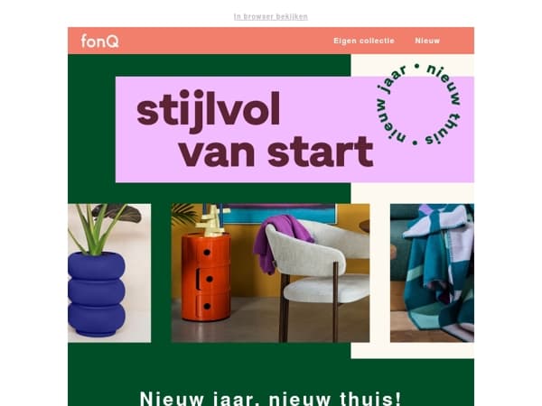 Nieuw jaar, nieuw thuis!
