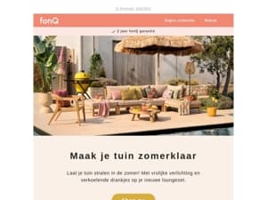 Maak je tuin zomerklaar!
