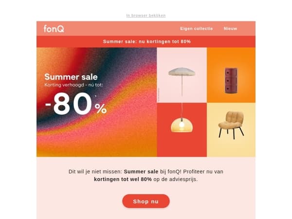Dit wil je niet missen: Summer sale bij fonQ!