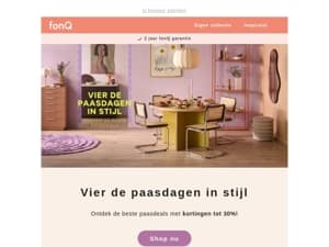 Shop nu de beste paasdeals!