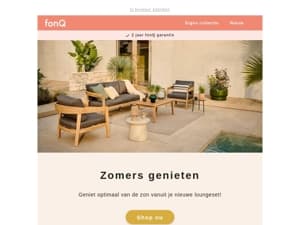 Zomers genieten!