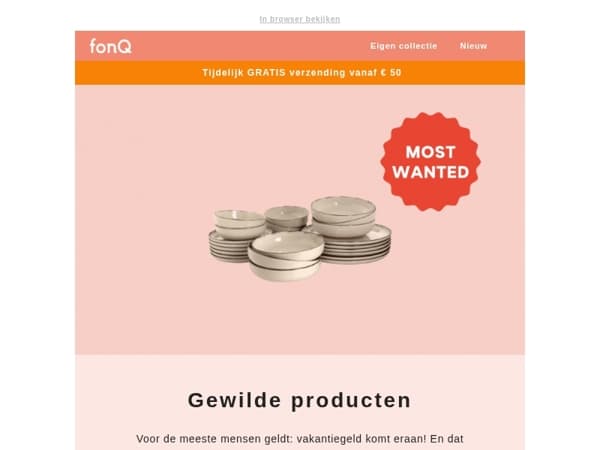 Vakantiegeld komt eraan! Shop de hardlopers van fonQ
