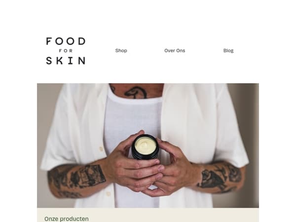 Leer alles over onze producten en ingrediënten