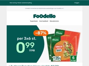 🌯 3x Knorr wraps = €0,99