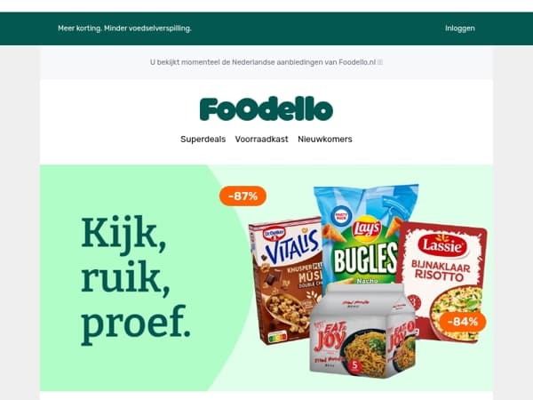 Vandaag red je meer dan alleen snacks