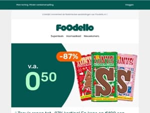🎁 Win €100 aan boodschappen