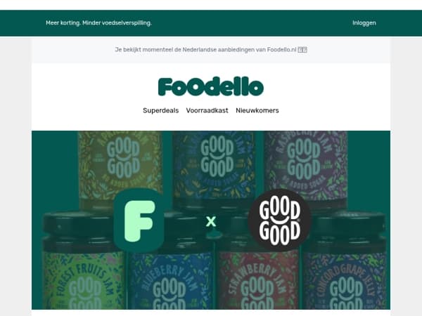 Zero waste met GOOD GOOD 💚