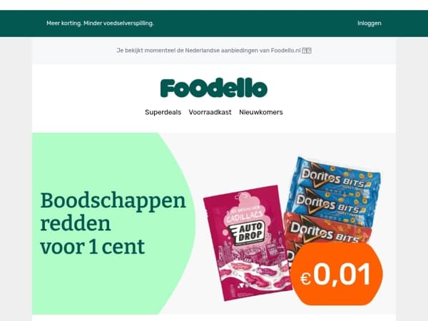 Doritos & Autodrop - €0,01 🤯