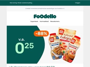 🥞2x Koopmans mix = €0,50