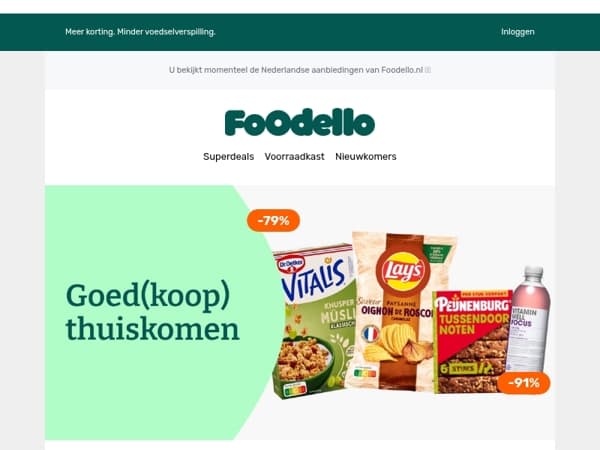 👉 Frisse energieboost voor €0,96