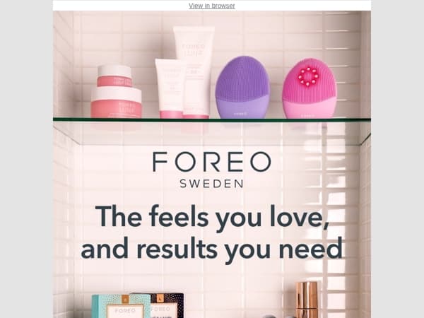 ✨ Can’t-miss deals on your FOREO faves 💖